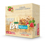 BAKALLAND - BA! BAR NO SUGAR STRAWBERRY & QUINOA 25X30G - Bulkbox Wholesale
