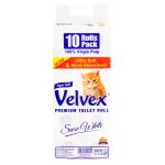 VELVEX 2PLY TOILET TISSUE UNWRAPPED 4X10S' - Bulkbox Wholesale