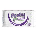 POSHY ROLL POA TOILET TISSUE UNWRAPPED WHITE 4X10S - Bulkbox Wholesale
