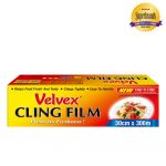 VELVEX CLING FILM CATERING ROLL 1X30CMX300M - Bulkbox Wholesale