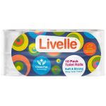LIVELLE TOILET TISSUE 4X10S - Bulkbox Wholesale