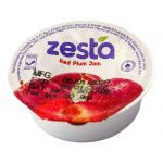 ZESTA RED PLUM JAM TUBS 100X20G - Bulkbox Wholesale