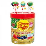 CHUPA CHUPS LOLLIPOPS ORIGINAL LOLLIPOP JAR 100PCS 1X12G - Bulkbox Wholesale
