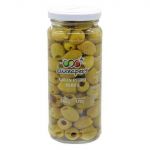 LUXEAPERS PITTED GREEN OLIVES 3X345G - Bulkbox Wholesale