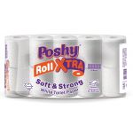POSHY ROLL XTRA TOILET TISSUE UNWRAPPED 4X10S - Bulkbox Wholesale