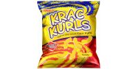 KRAC KURLS TOMATO CORN PUFFS 48X25G - Bulkbox Wholesale