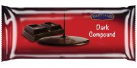 DAIRYLAND DARK COMPOUND CHOCOLATE CATERING PACK 2X2.5KG - Bulkbox Wholesale