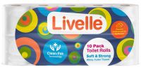 LIVELLE TOILET TISSUE 4X10S - Bulkbox Wholesale