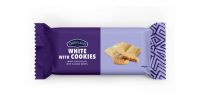DAIRYLAND WHITE WITH COOKIES CHOCOLATE 24X40G - Bulkbox Wholesale