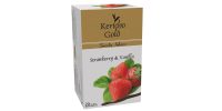 KERICHO GOLD SPECIALITY INFUSIONS STRAWBERRY & VANILLA ENVELOPE TEA BAGS 6X  20'S - Bulkbox Wholesale