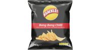 KRACKLES POTATO CRISPS BANG BANG CHILLI 12X125G - Bulkbox Wholesale