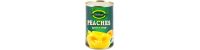 DOMEE PEACH HALVES SYRUP 12X425G - Bulkbox Wholesale