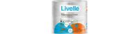 LIVELLE KITCHEN TOWEL TWINS WHITE 10X2S - Bulkbox Wholesale