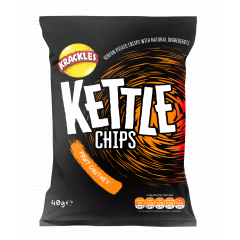 KETTLE COOKED POTATO CRISPS FRUIT CHUTNEY 48X40G - Bulkbox Wholesale