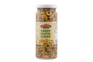 SANTA MARIA GREEN SLICED OLIVES 3X345G - Bulkbox Wholesale