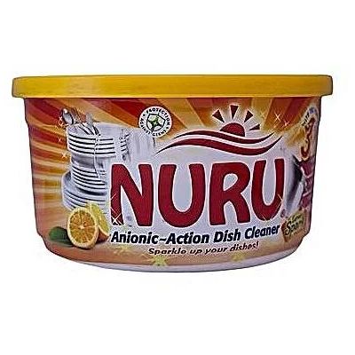 NURU DISH WASHING PASTE LEMON SPARK 6X400G - Bulkbox Wholesale