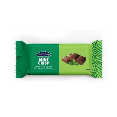 DAIRYLAND MINT CRISP CHOCOLATE 24X40G - Bulkbox Wholesale