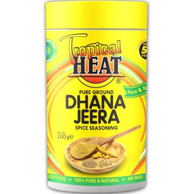 TROPICAL HEAT DHANA JEERA 6X100G - Bulkbox Wholesale