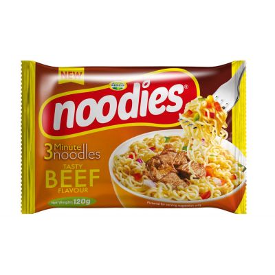 NOODIES INSTANT NOODLES BEEF 20X120G - Bulkbox Wholesale