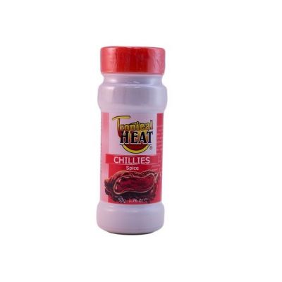 TROPICAL HEAT CHILLIES GROUND 6X50G - Bulkbox Wholesale